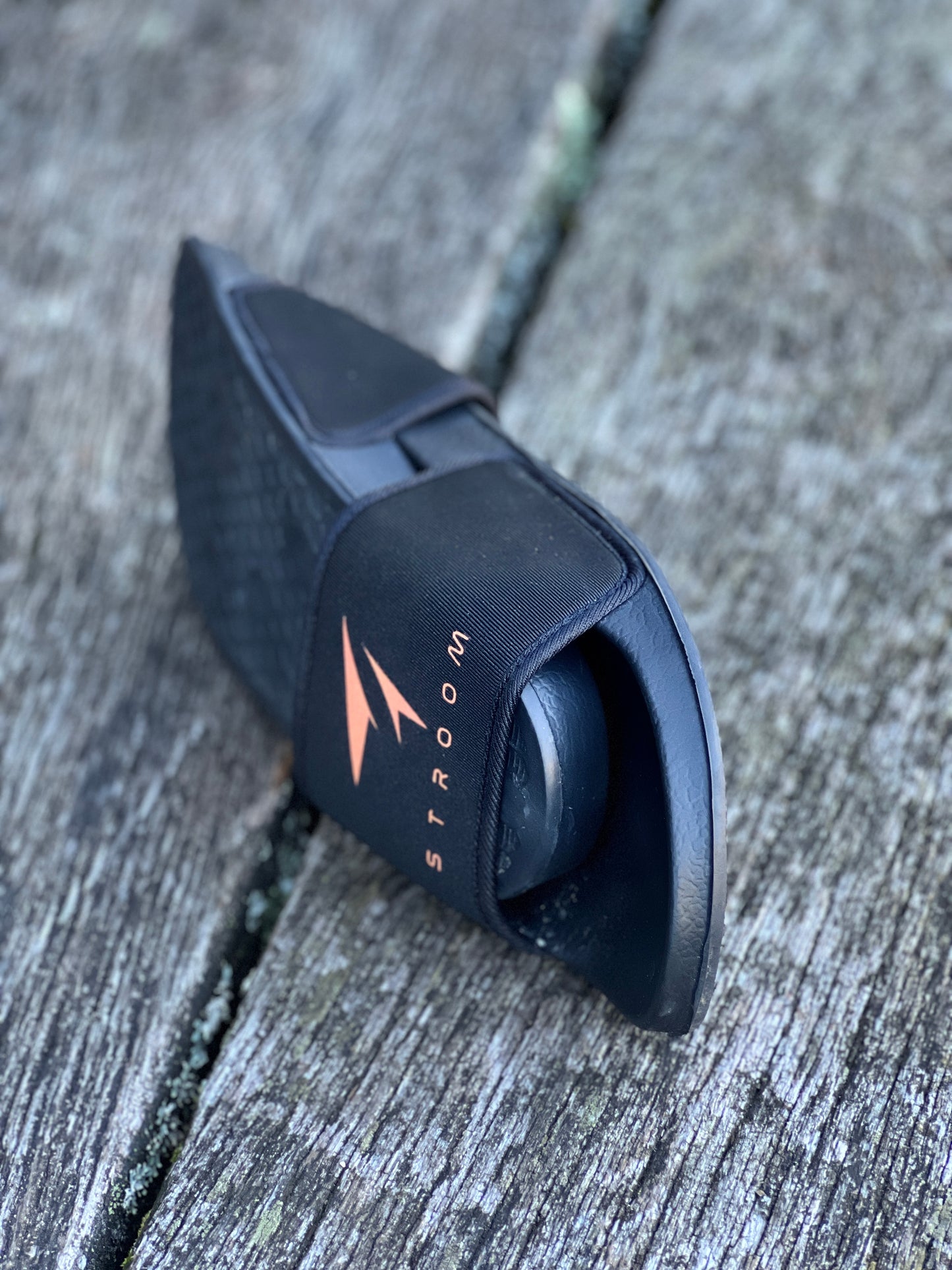 Claquettes Stroom - Dock - noir Corneille (Finition France)