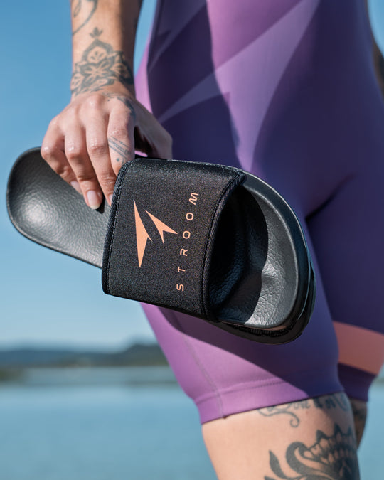 Claquettes Stroom - Dock - noir Corneille (Unisexe assemblé en France)