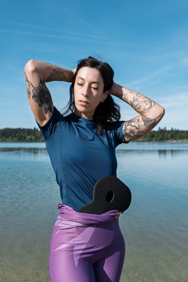 Haut Thermique seconde peau Stroom - SEKUND.S - Bleu Boréal - UNISEXE