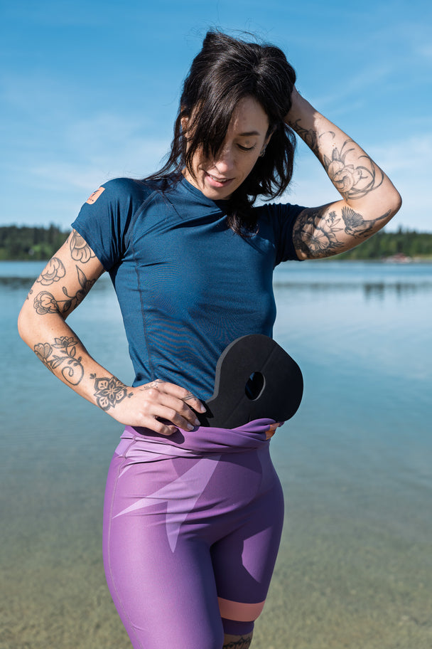 Haut Thermique seconde peau Stroom - SEKUND.S - Bleu Boréal - UNISEXE