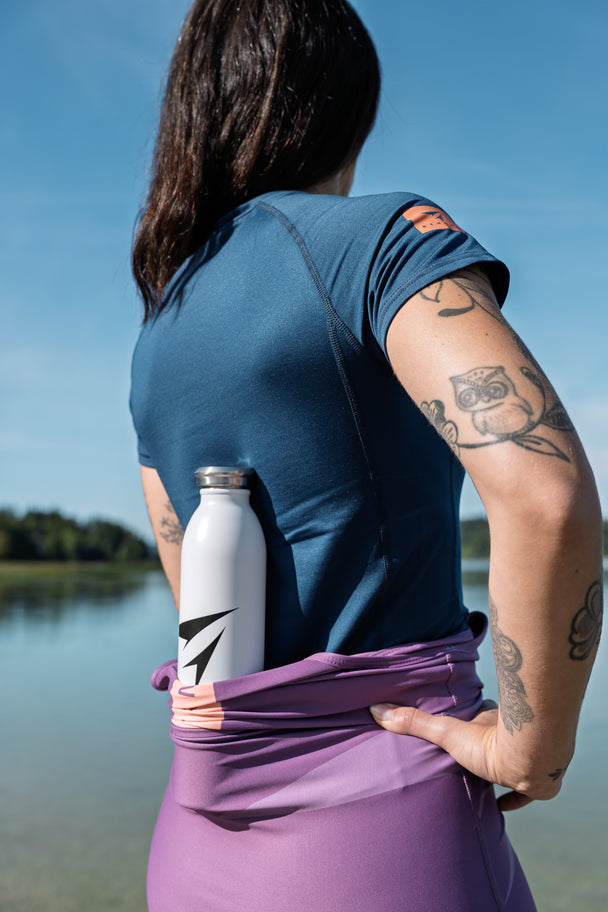 Haut Thermique seconde peau Stroom - SEKUND.S - Bleu Boréal - UNISEXE