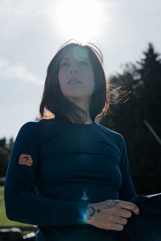 Haut Thermique seconde peau Stroom - SEKUND.L - Bleu Boréal - UNISEXE