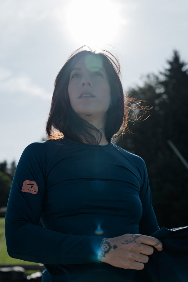 Haut Thermique seconde peau Stroom - SEKUND.L - Bleu Boréal - UNISEXE