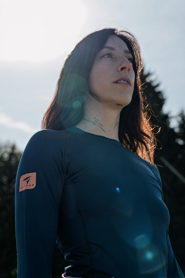 Haut Thermique seconde peau Stroom - SEKUND.L - Bleu Boréal - UNISEXE