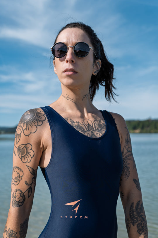 Maillot de bain Stroom - DOT VANN - Blue Deep