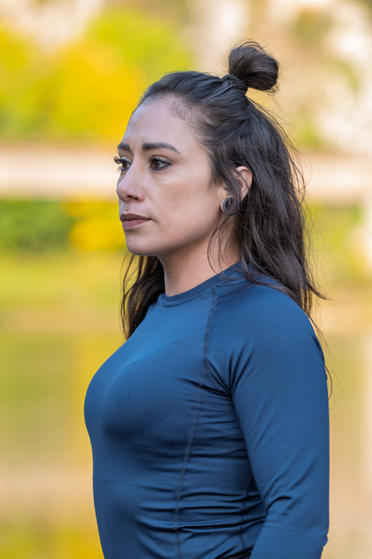 Haut Thermique seconde peau Stroom - SEKUND.L - Bleu Boréal - UNISEXE