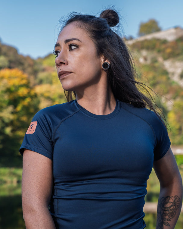 Haut Thermique seconde peau Stroom - SEKUND.S - Bleu Boréal - UNISEXE