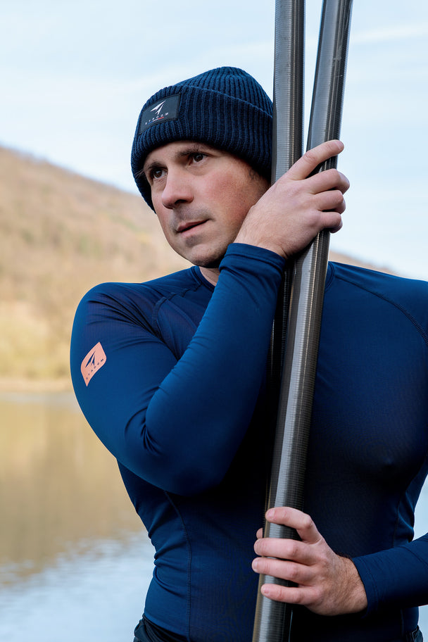 SEKUND.L - Haut thermique seconde peau - Bleu Boréal | Unisexe