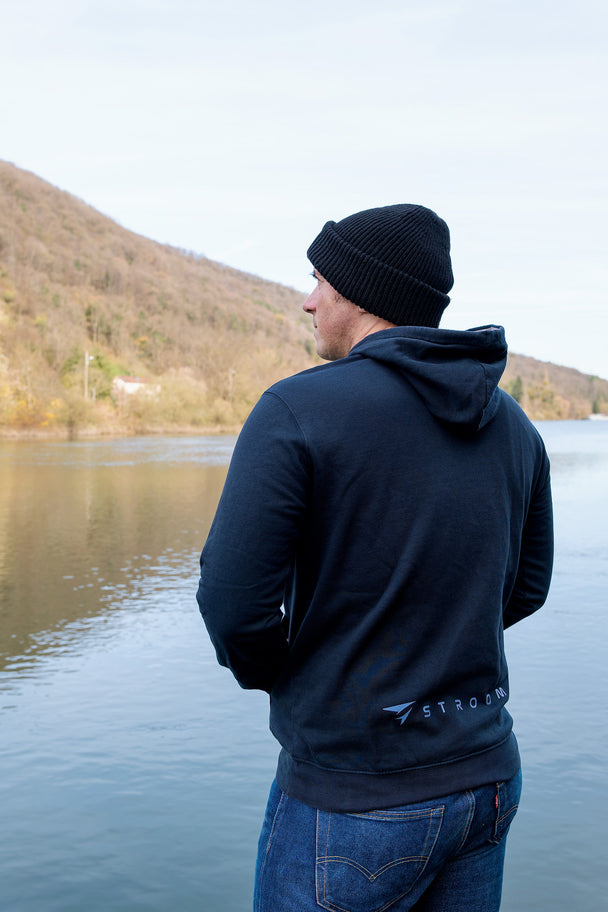 BLUE DEEP - Sweat à capuche | Unisexe